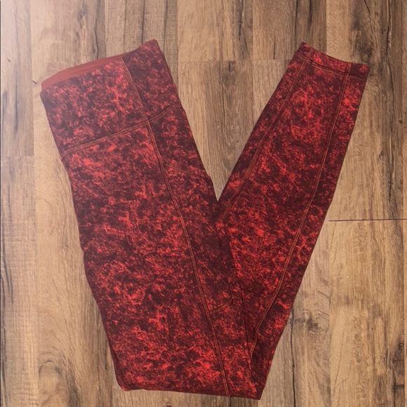 Lululemon Invigorate Red High-Rise Tight 28" - 8 - Picture 2 of 13